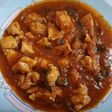 Pechuga en salsa asiática