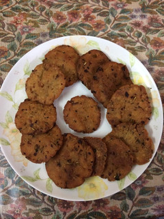 A picture of Maddur vada.