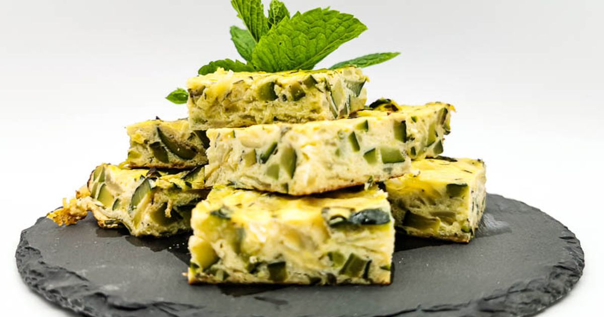 Ricetta Frittata Di Zucchine E Cipolle Al Profumo Di Menta di Pierre e ...