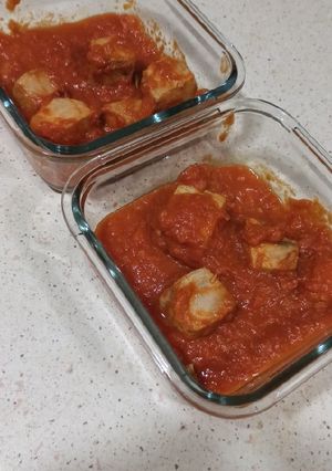 Una foto de Atún con tomate (Monsieur Cuisine Connect)