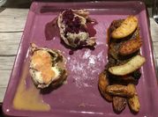 A picture of red shallots
