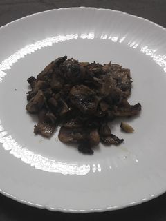 O poză a rețetei Garnitură de ciuperci la cuptor.