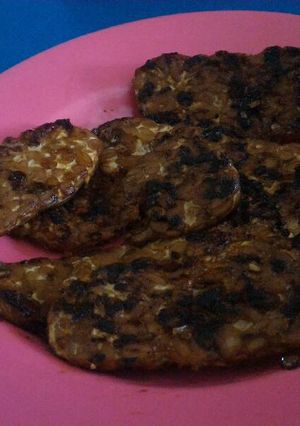 Foto resep Tempe bakar simple *cocok untuk program diet👰👰 itu bukan hangus yah😂