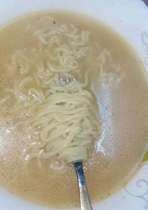 صورة لوصفة اندومي على طريقتي