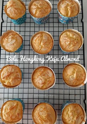 Foto resep Bolu Hongkong Keju Almond