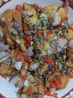 Foto resep Udang Goreng Tepung Sambal Matah