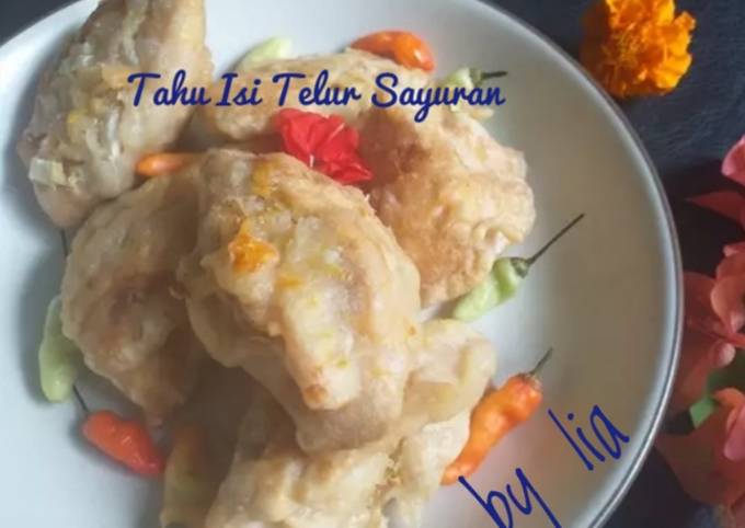 Tahu Isi Telur Sayuran