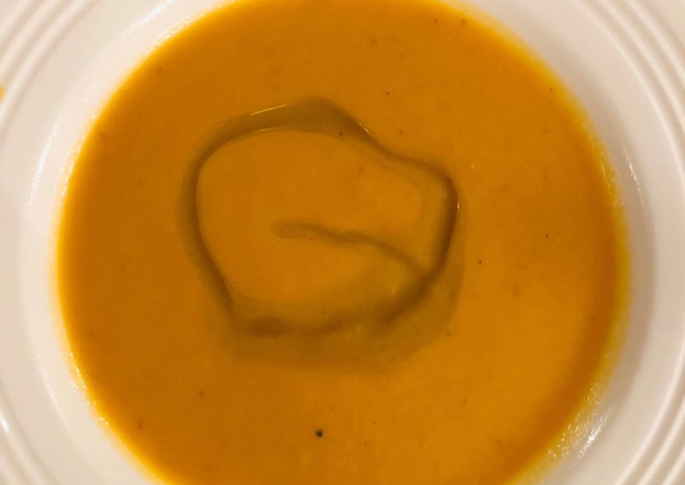 Sweet potato soup