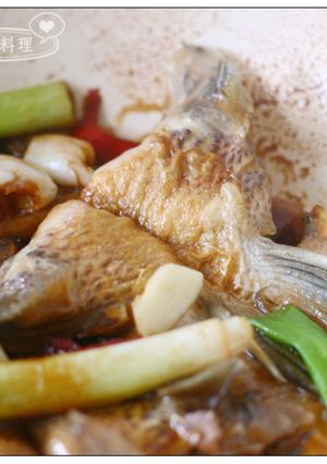 紅燒魚下巴 的食譜成品照片
