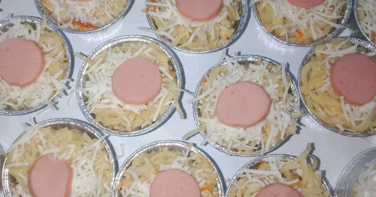 Spageti skutel sosis