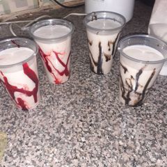 A picture of Banana milkshake.