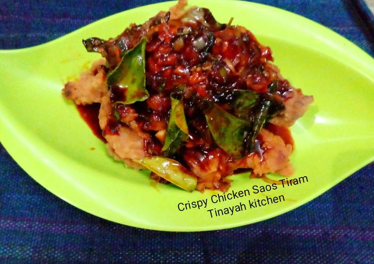 Bahan Membuat Crispy chicken Saos Tiram yang nikmat