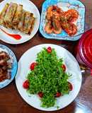 Salad rau mầm Noel