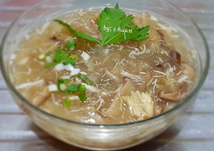 Cara Termudah Untuk Mengolah Soup Sirip Ikan Hiu Hisit By Snow Huan Yang Enak