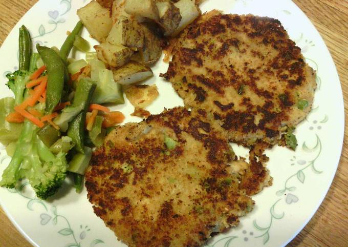 Recipe of Any-night-of-the-week Chicken of the Sea Simple Salmon Cakes