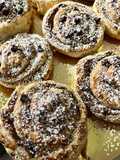 Girelline ricotta e cioccolato