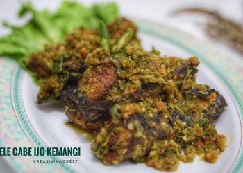 Resep Unik Lele Cabe Ijo Kemangi Sedap