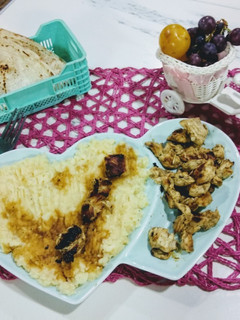 صورة لوصفة بطاطا َمهروسة بدجاج