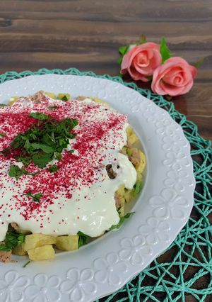صورة لوصفة عشاء سريع ولذيذ 🌸😍😋