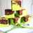 Bolu Pandan Cokelat lembut a.k.a Marmer Pandan Cokelat