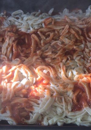Una foto de Tallarines caseros