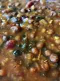 Dhal de lentejas plato indio vegetariano