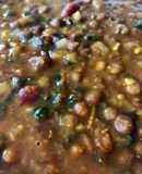 Dhal de lentejas plato indio vegetariano