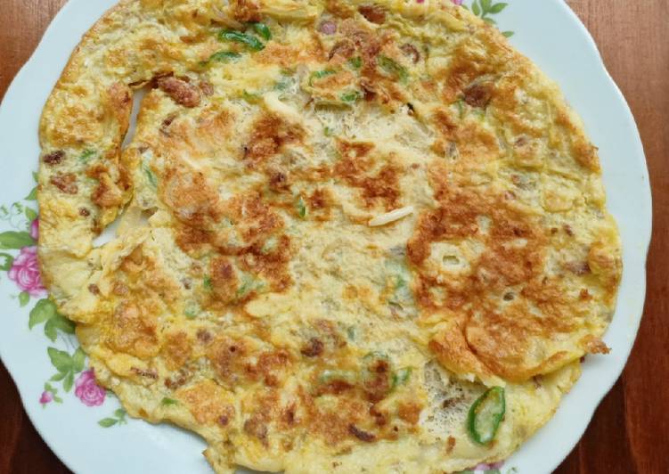 🥚Telur Dadar Lombok ijo