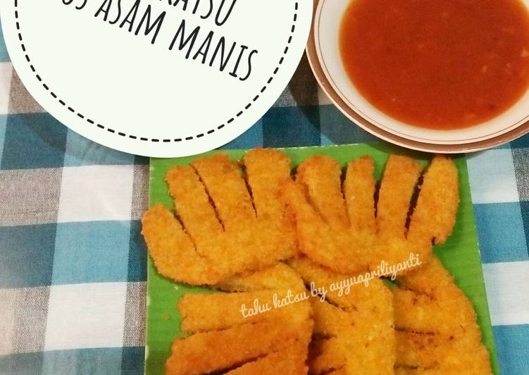 Tahu Katsu saos asam manis