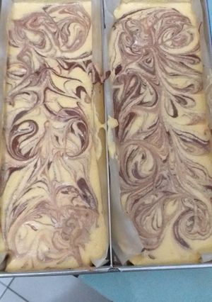 Foto resep Marble Cake no BP no SP. Lembut