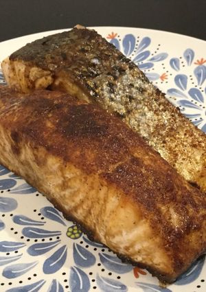 Foto resep Baked Spicy Salmon (Salmon Pedas Panggang)