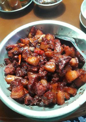 Foto resep Hong ba' (babi merah) non halal