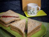 سندويش الباذنجان المشوي