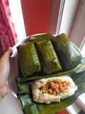 Buras isi oncom pedas