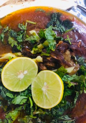 A picture of Beef  or mutton nehari.