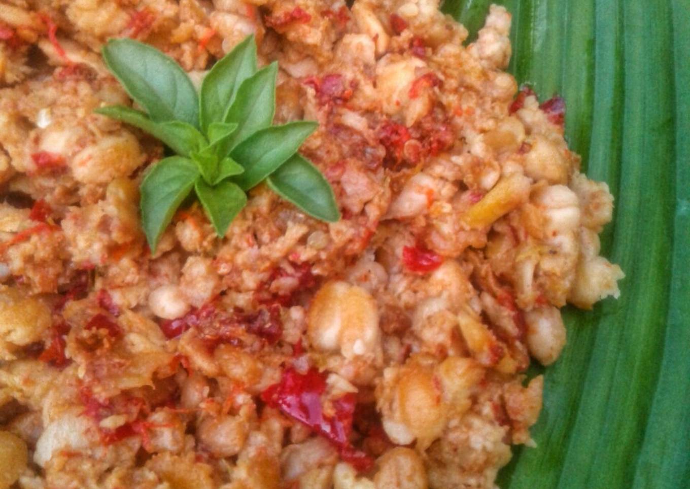 Sambal tempe ala mba Monica