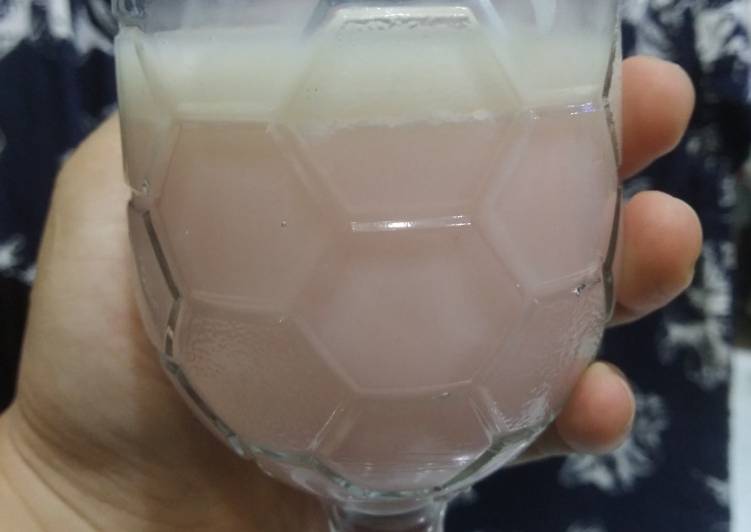 Pudding strawberry vanilla ala kaum rebahan