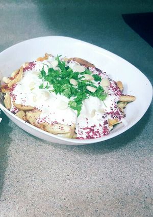 صورة لوصفة سلطة الباذنجان والبطاطس🍟🍆