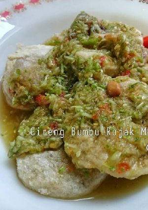 Foto resep Cireng Bumbu Rujak Mentimun Asam Pedas