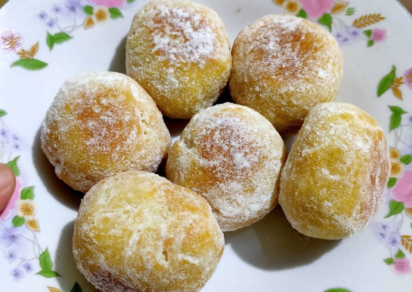 Donat ubi simpel tanpa telur