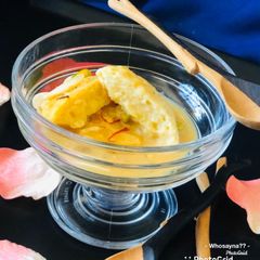 A picture of Whosayna’s Rasili Rasmalai.