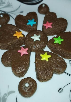 A picture of Chocolate burfi.