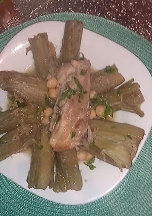 صورة لوصفة دولمة الخرشف