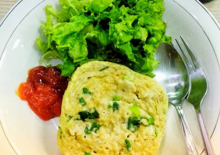Resep Bolu kukus oatmeal microwave (eat Clean), Enak Banget