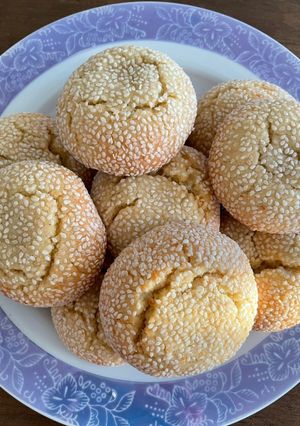 عکسی از دستور كلوچه كنجدی