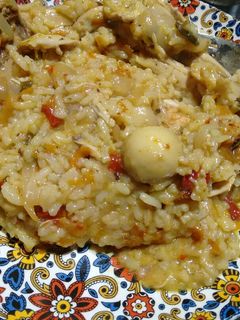 Una foto de Arroz con pollo