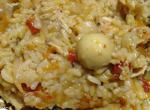 Una foto de Arroz con pollo