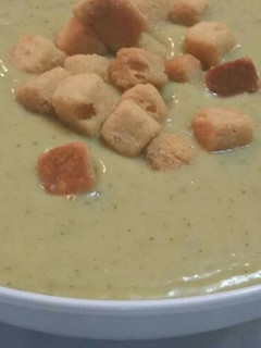 Una foto de Crema de berenjenas