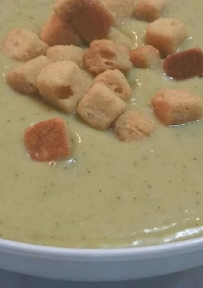 Una foto de Crema de berenjenas