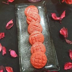 A picture of Red velvet cookies.